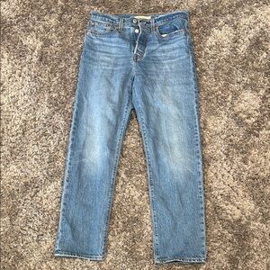Levi’s wedgie straight jeans